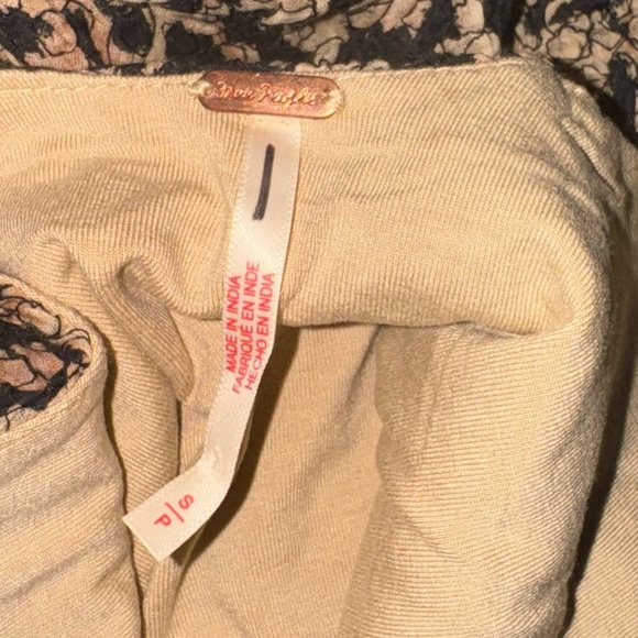 Free people Marigold mini dress size small bohemian festival leopard cheetah 90s - Picture 5 of 7